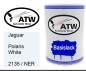 Preview: Jaguar, Polaris White, 2135 / NER: 500ml Lackdose, von ATW Autoteile West.